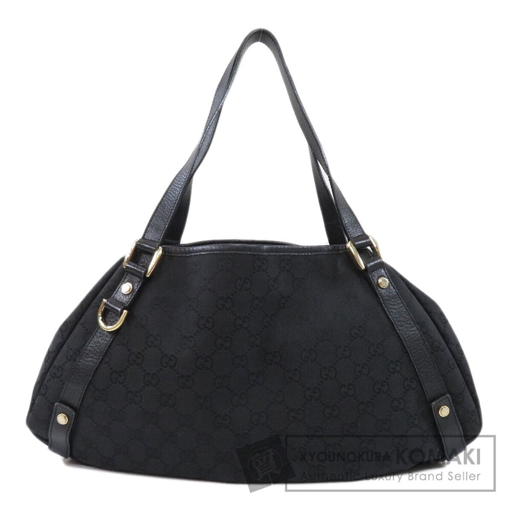 Gucci GG Canvas Abbey Hobo bag black